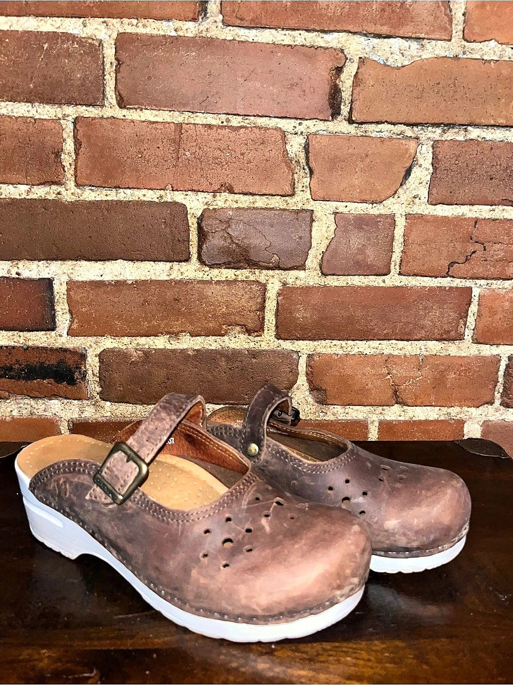 Dansko Brown Clogs